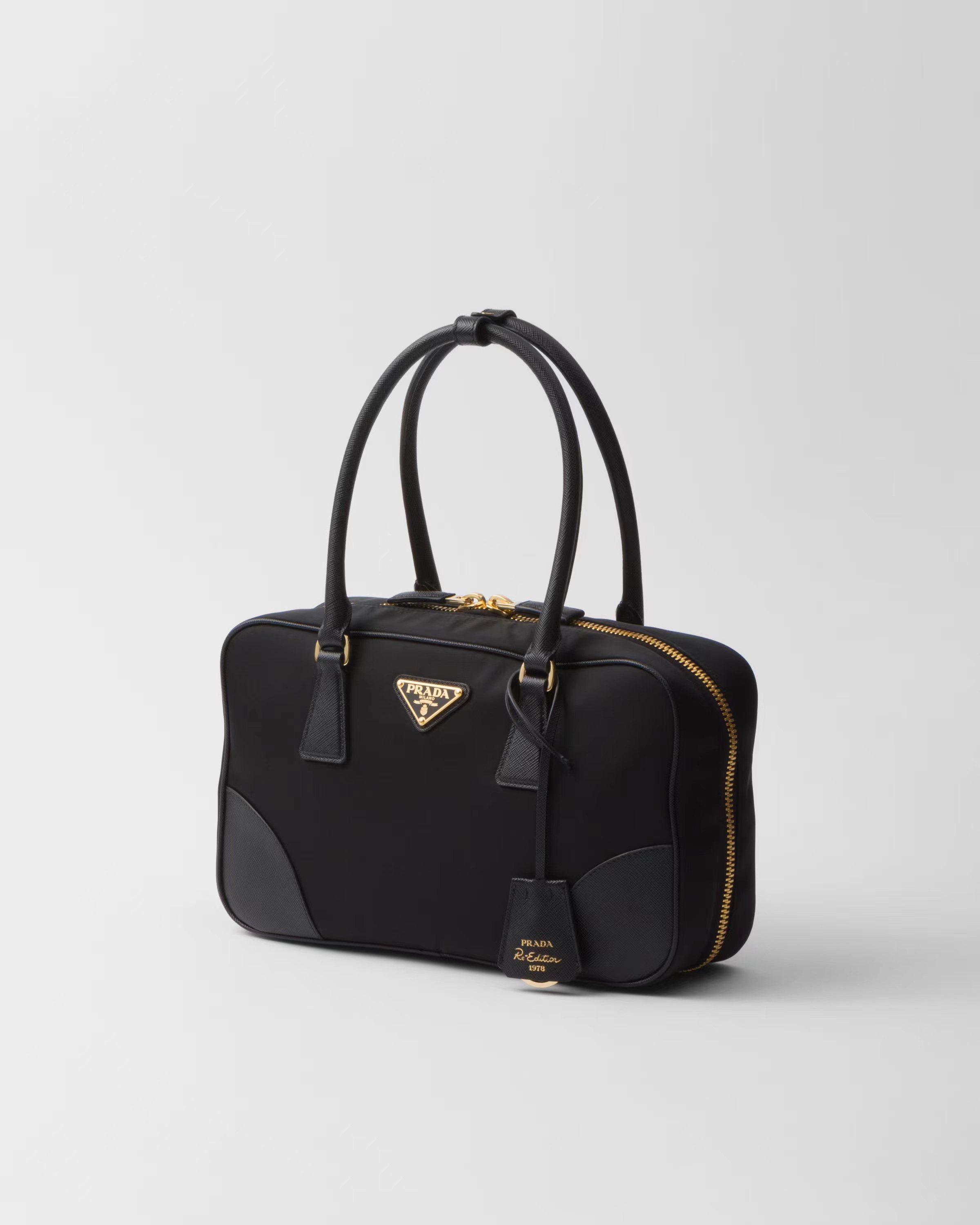 Prada Re-Edition 1978 medium Re-Nylon and Saffiano leather two-handle bag