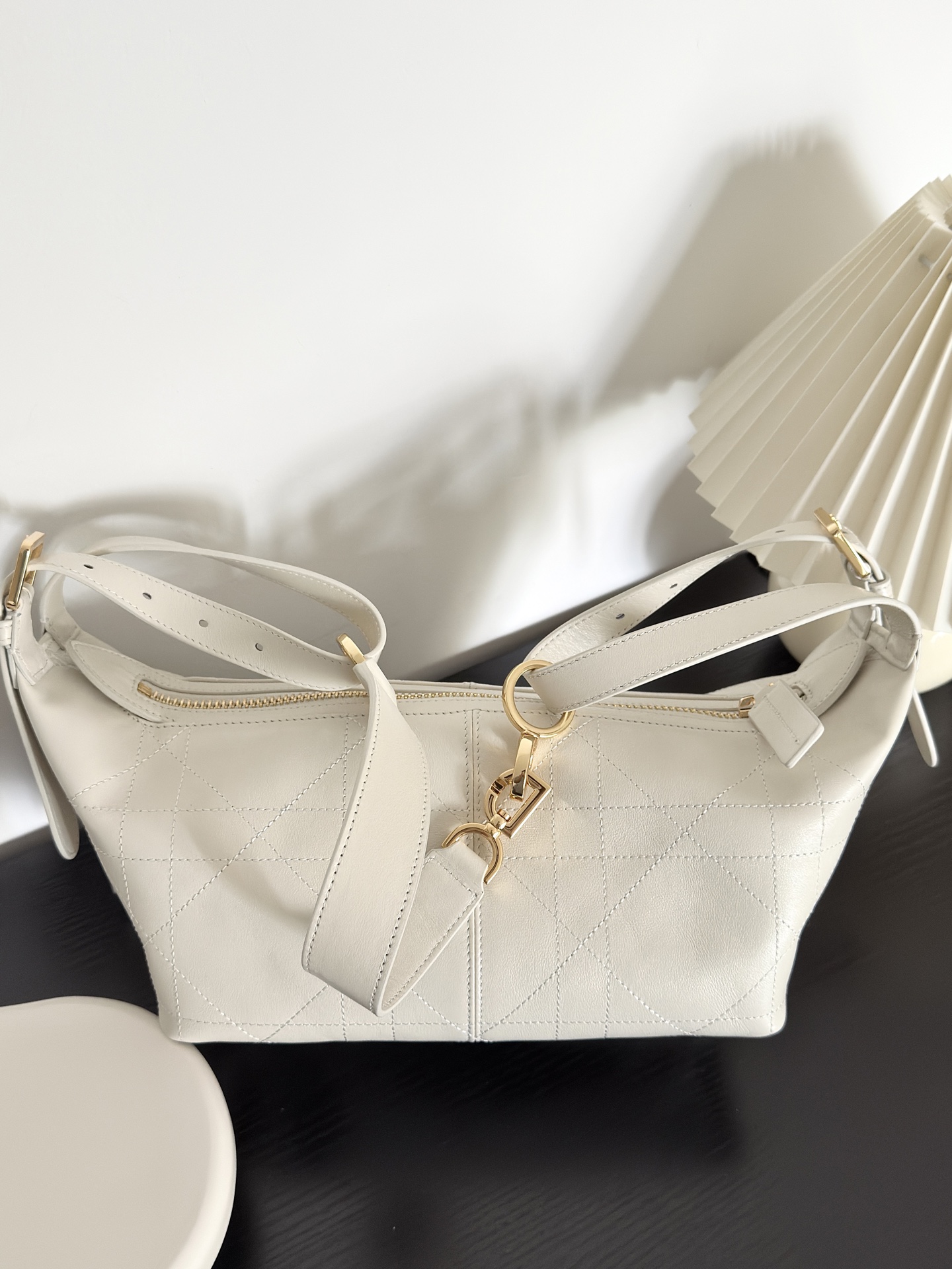 D-Journey Bag in Crinkled Calfskin