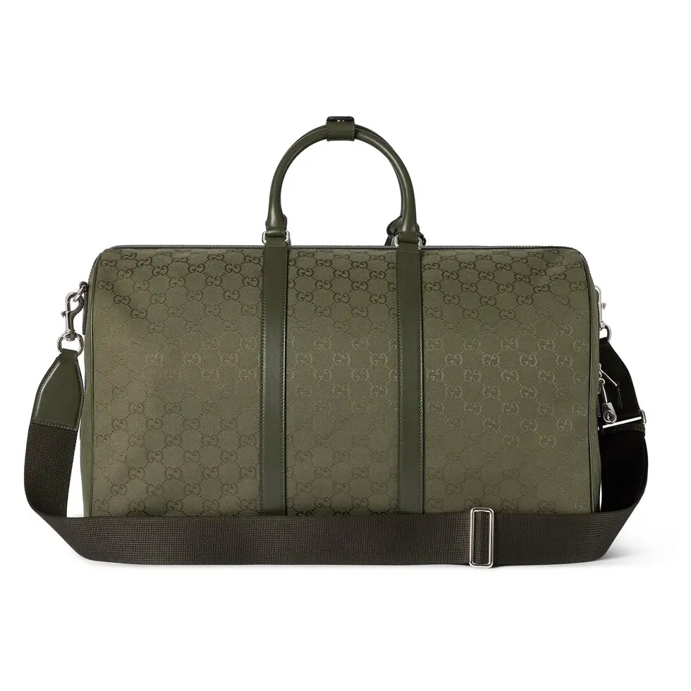 GUCCI GG canvas large duffle bag