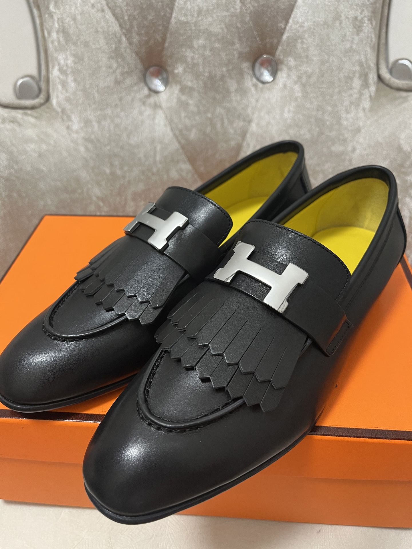 Hermès Roval Classic Tassel Loafers