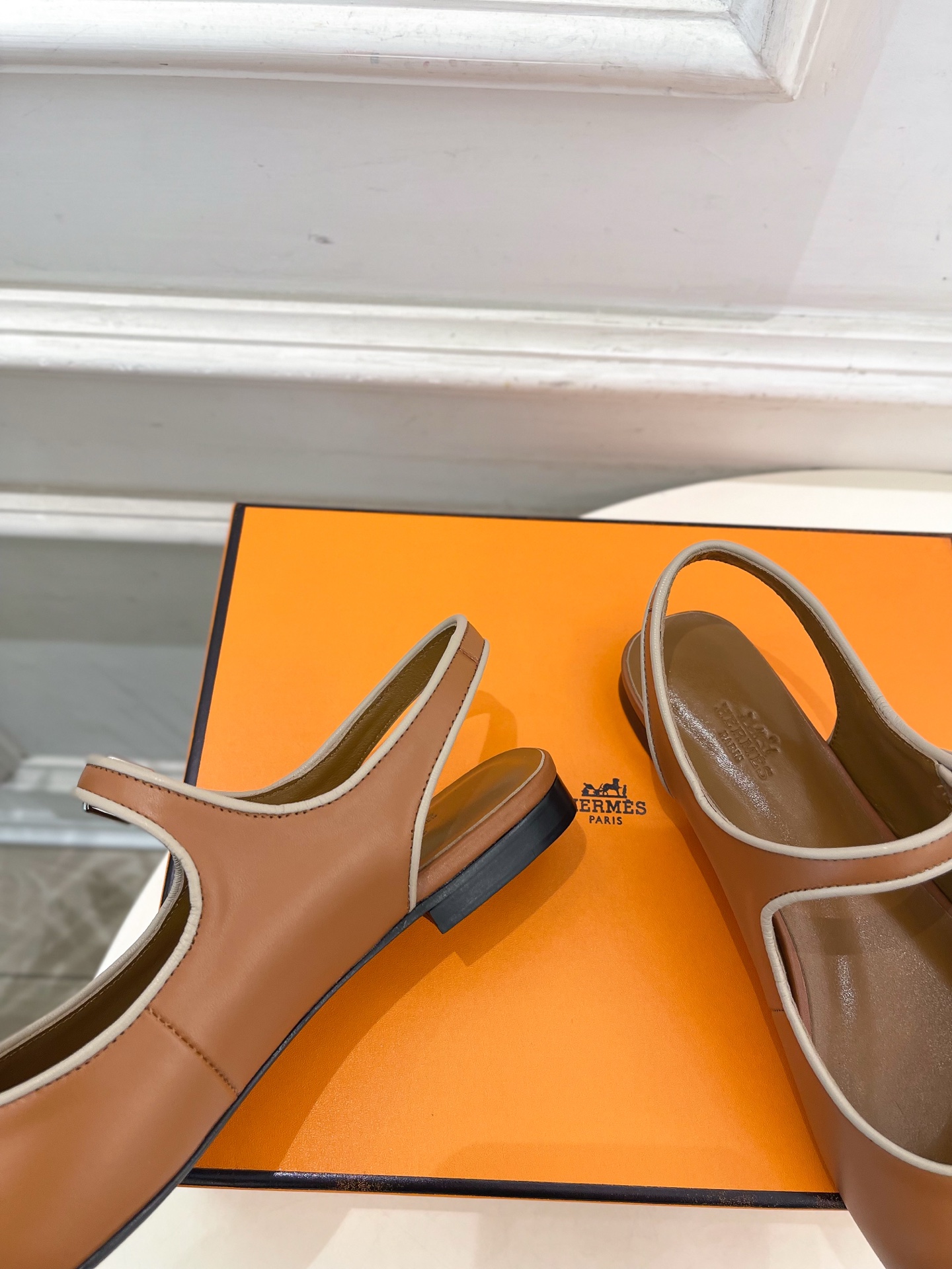 HERMÈS Kleo Mule Sandals