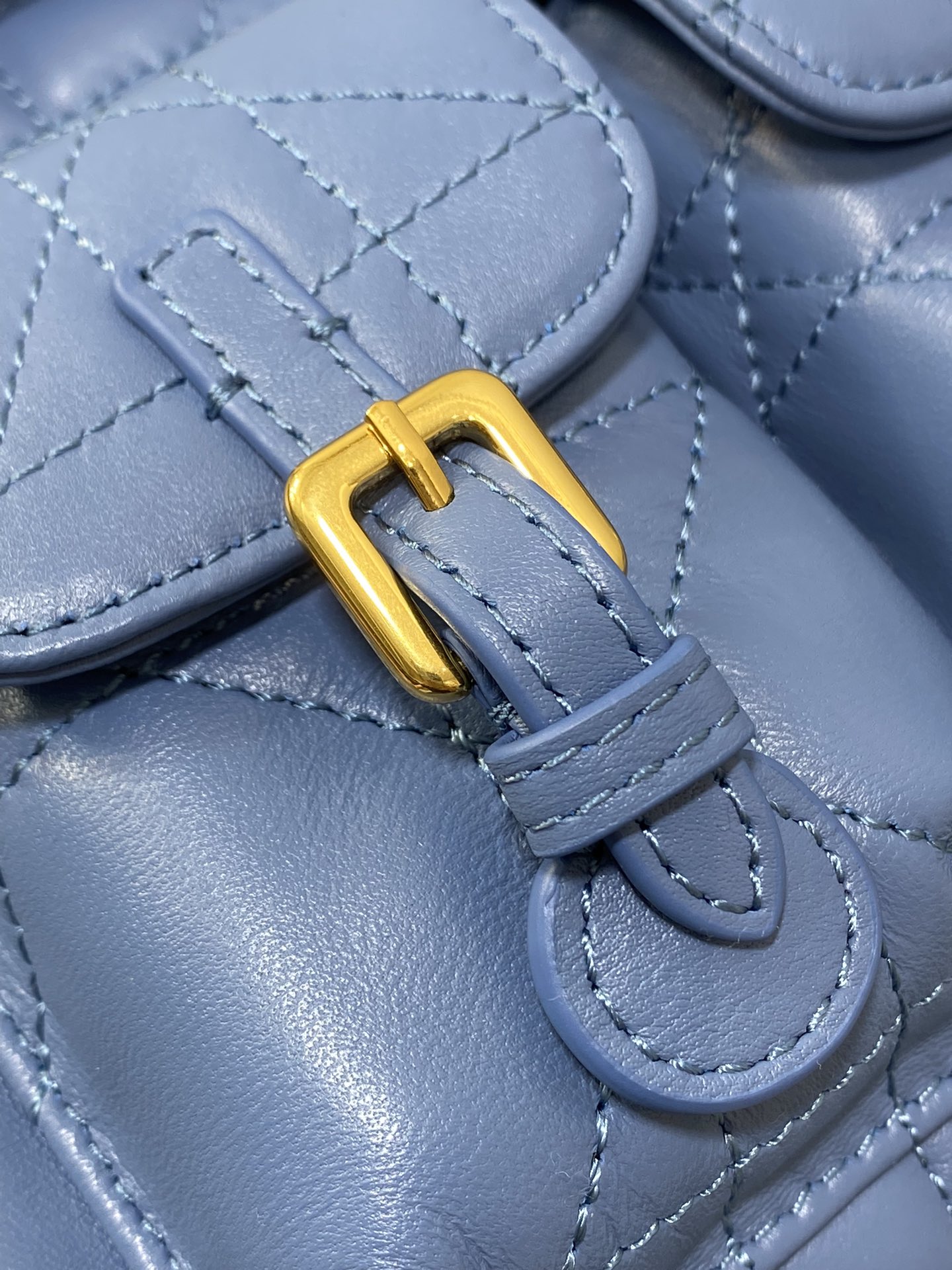 Caro Autumn/Winter series backpack-Blue spot ️