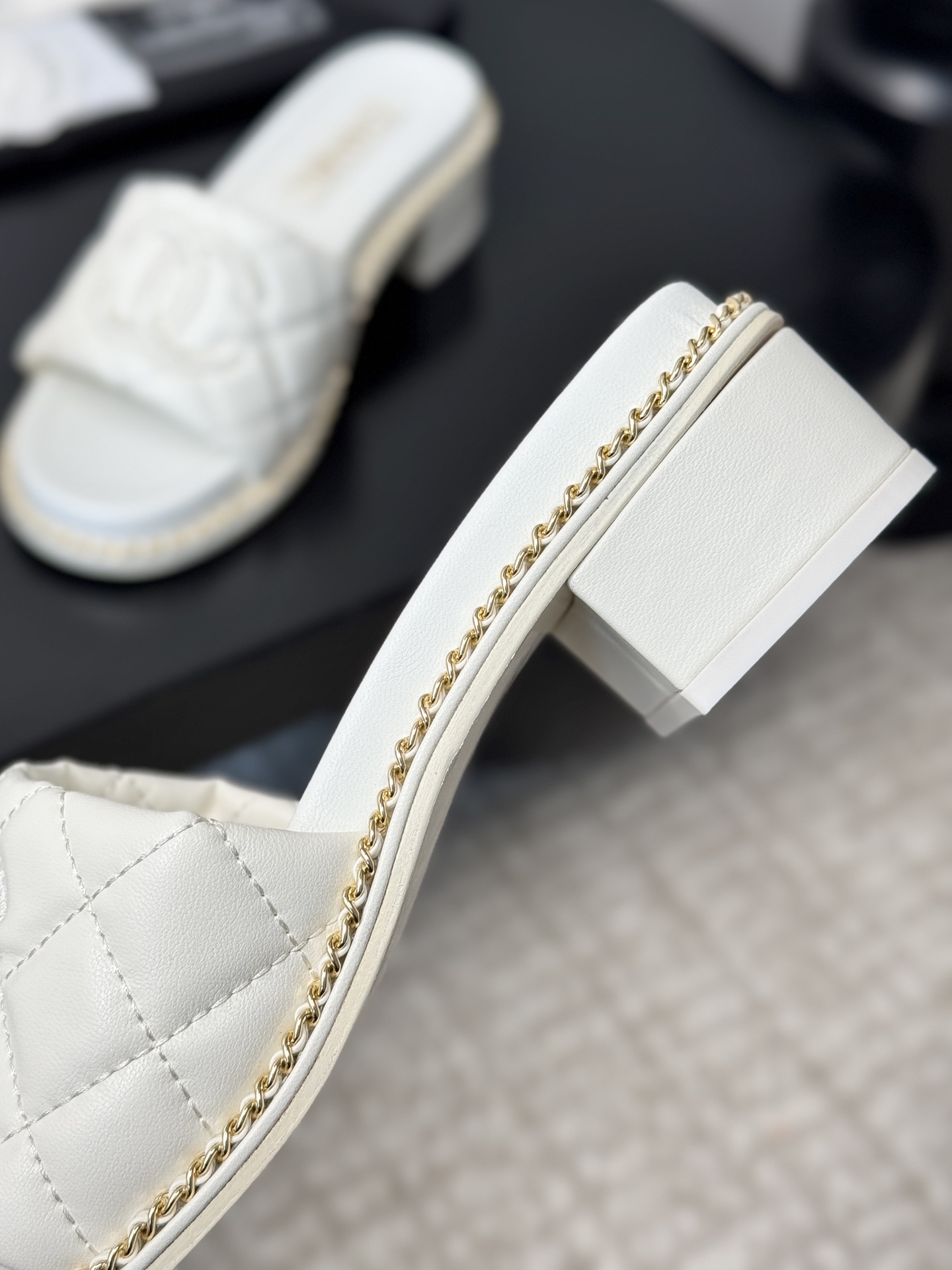Chanel 25P Spring/Summer Lambskin Slides – New Arrival