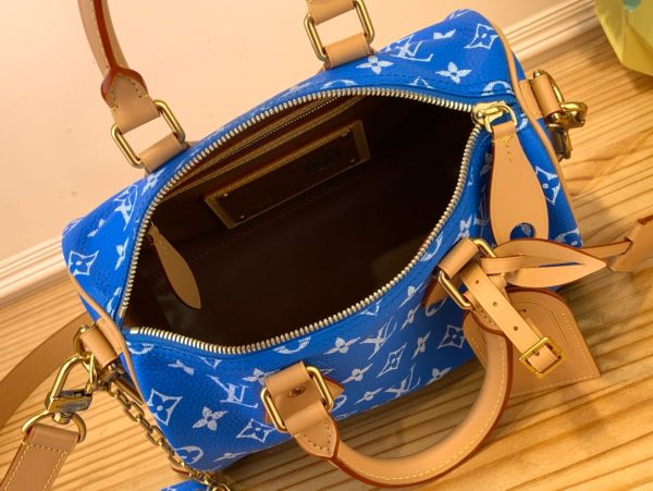 Louis Vuitton M24424 Speedy P9 Bandoulière 25 Blue