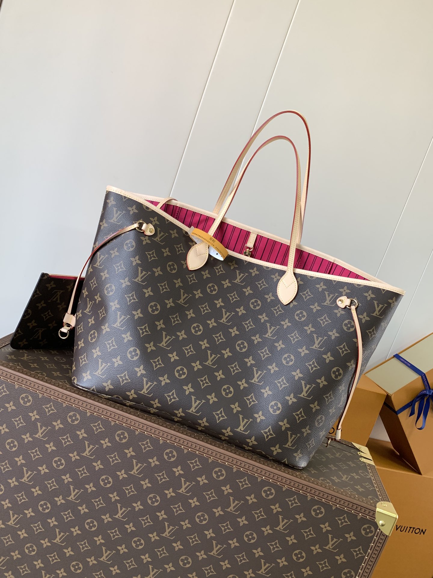 Louis Vuitton M41180 Neverfull GM Shoulder Bag Monogram Canvas