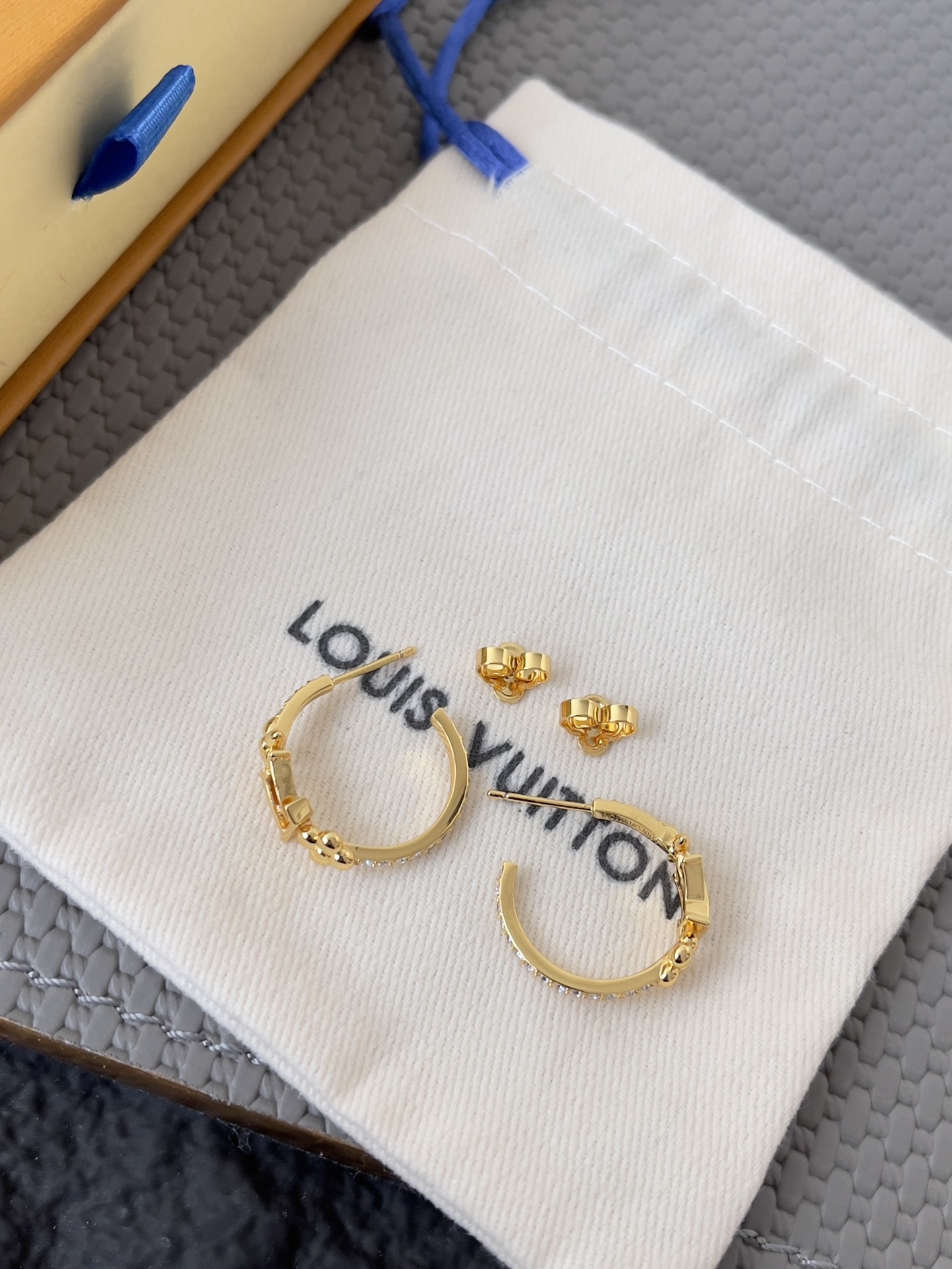L V Louisa earrings