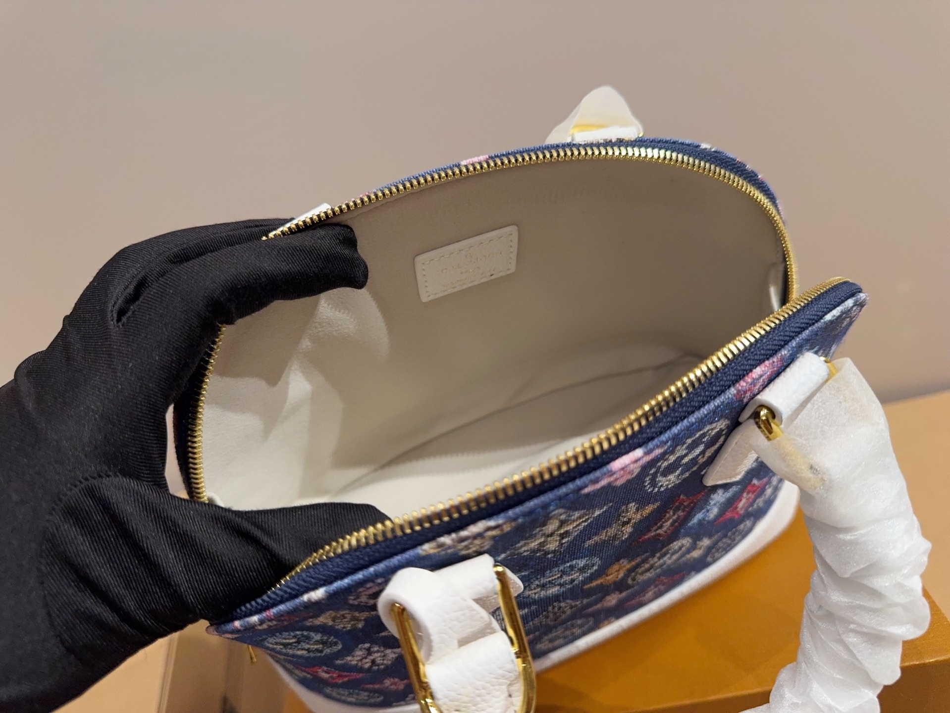 Louis Vuitton Alma-Style Shell Bag