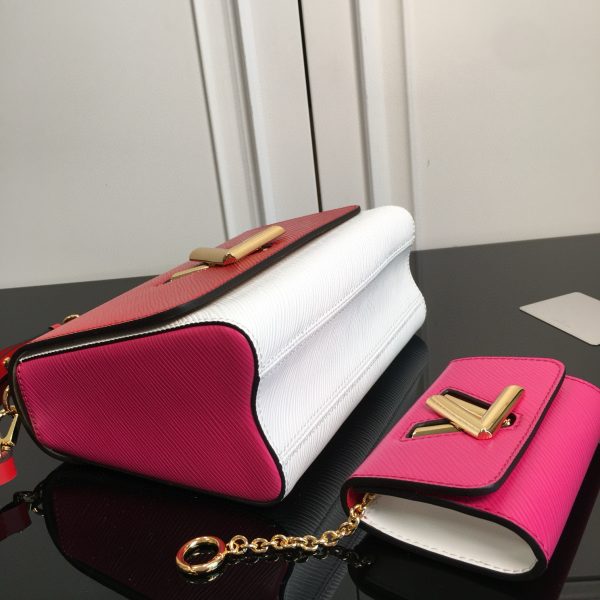 Louis Vuitton TWIST MM AND TWISTY -Red- M55683