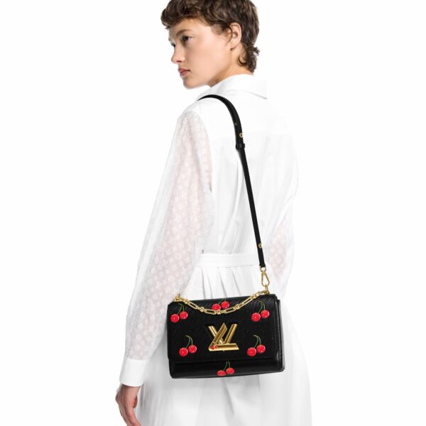 Louis Vuitton M14094 LV x TM Twist MM Black