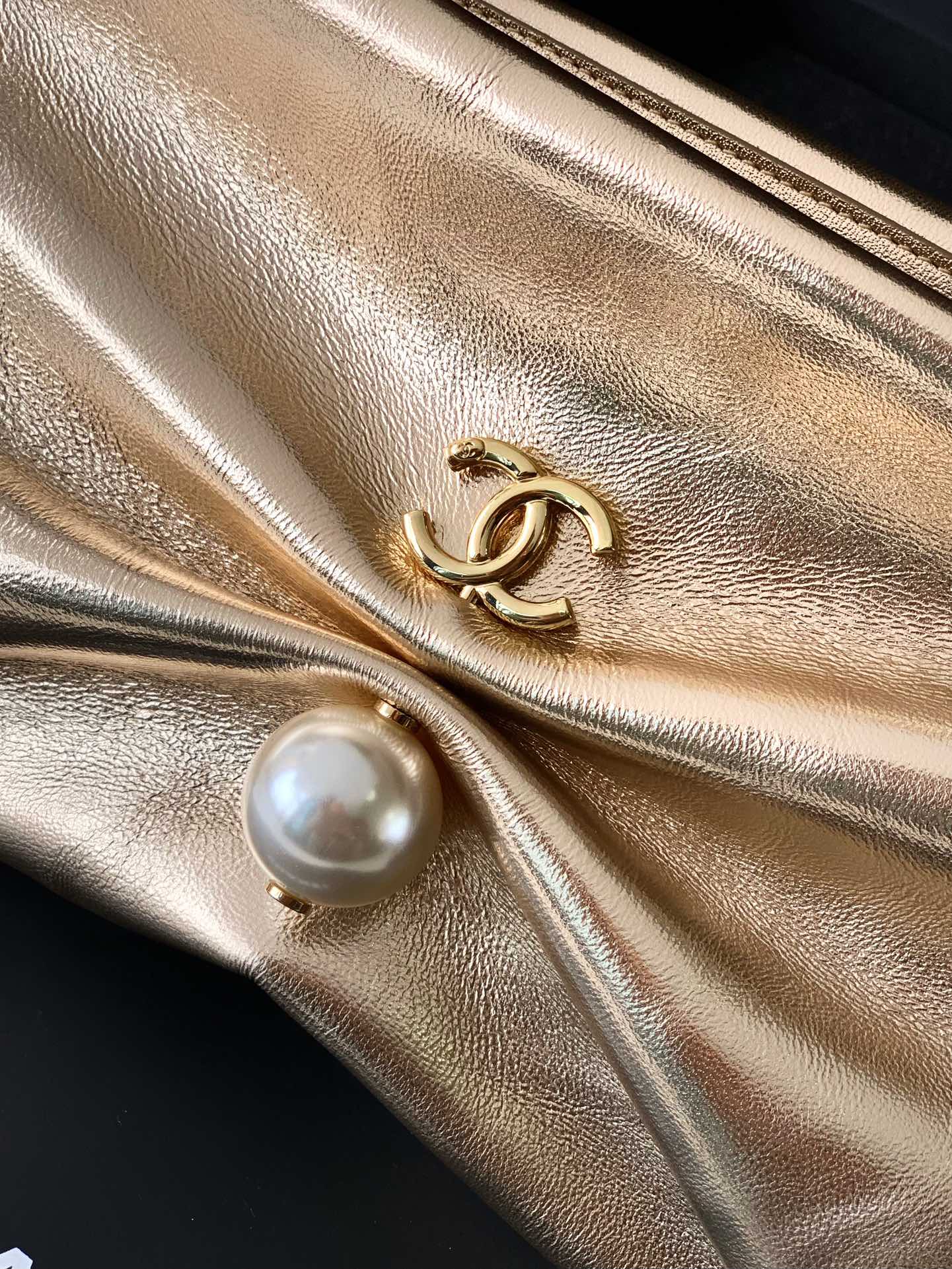 CHANEL 25S Clutch Wristlet Bag