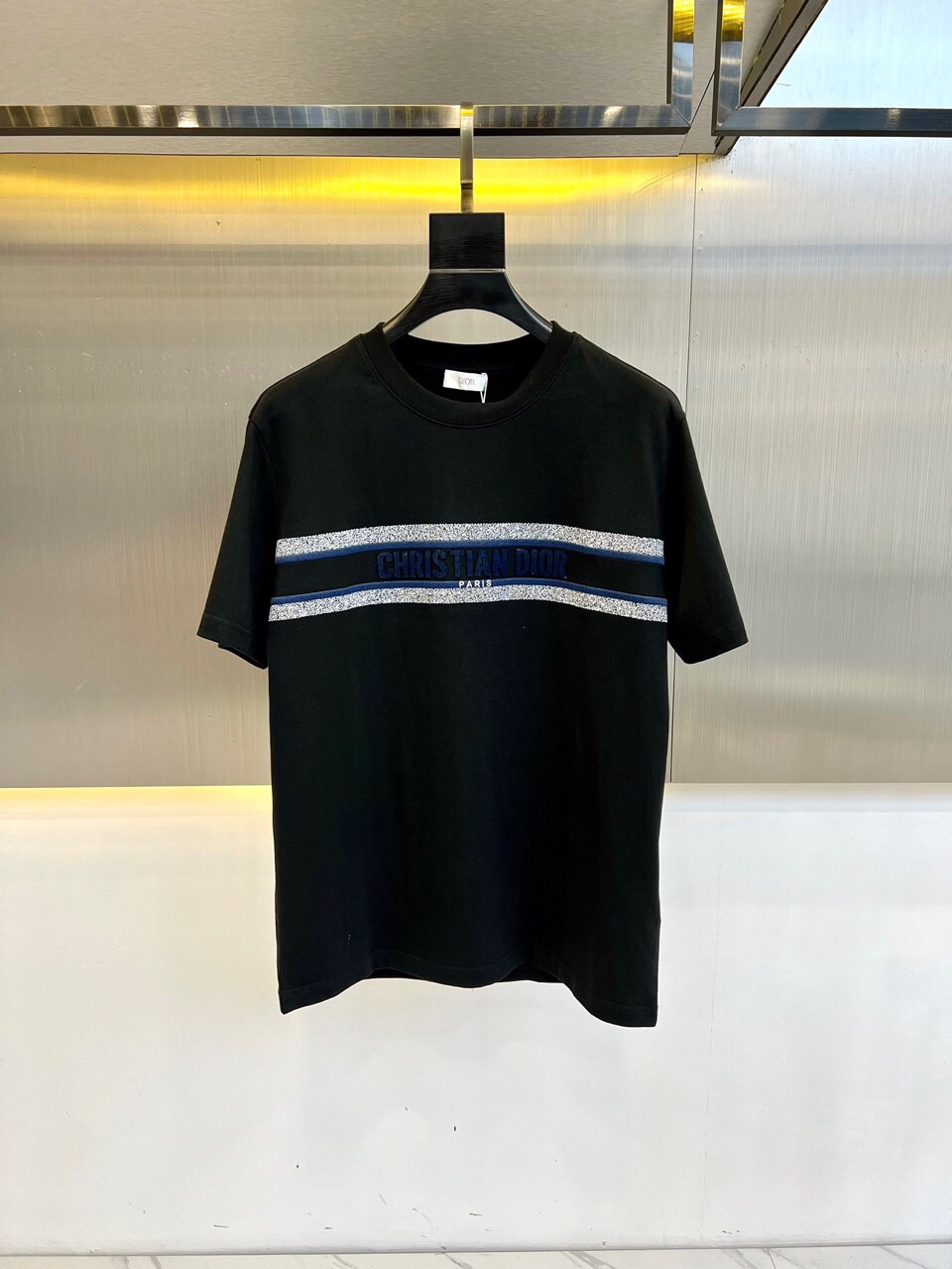 Dior spring/Summer round neck T-shirt-black