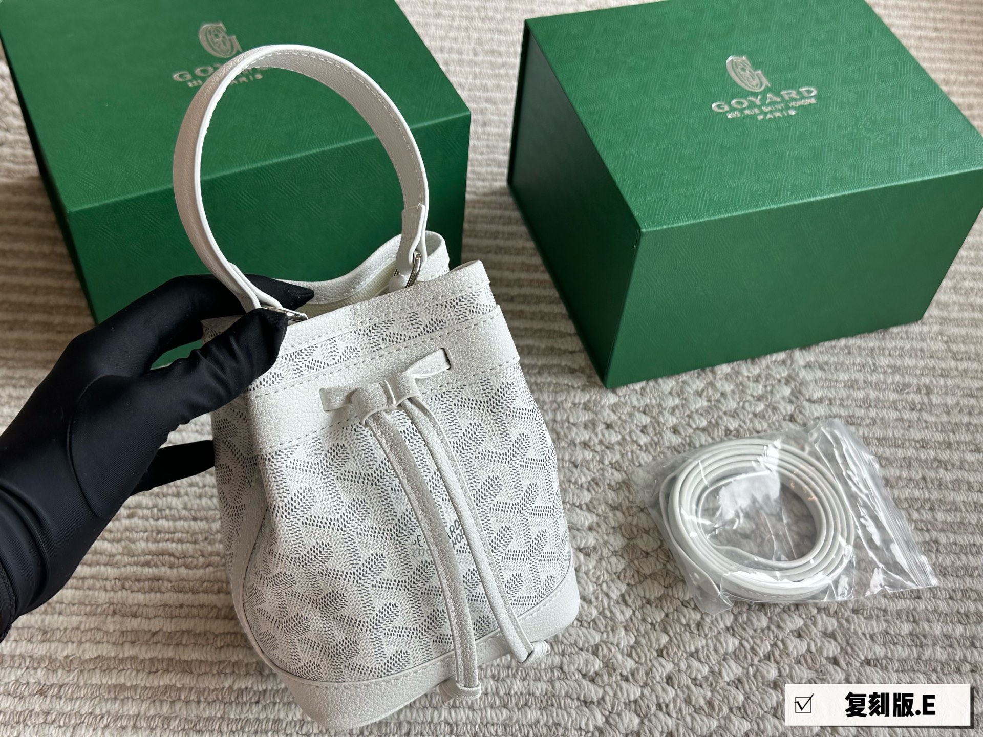 Goyard Petit Flot Mini bucket bag