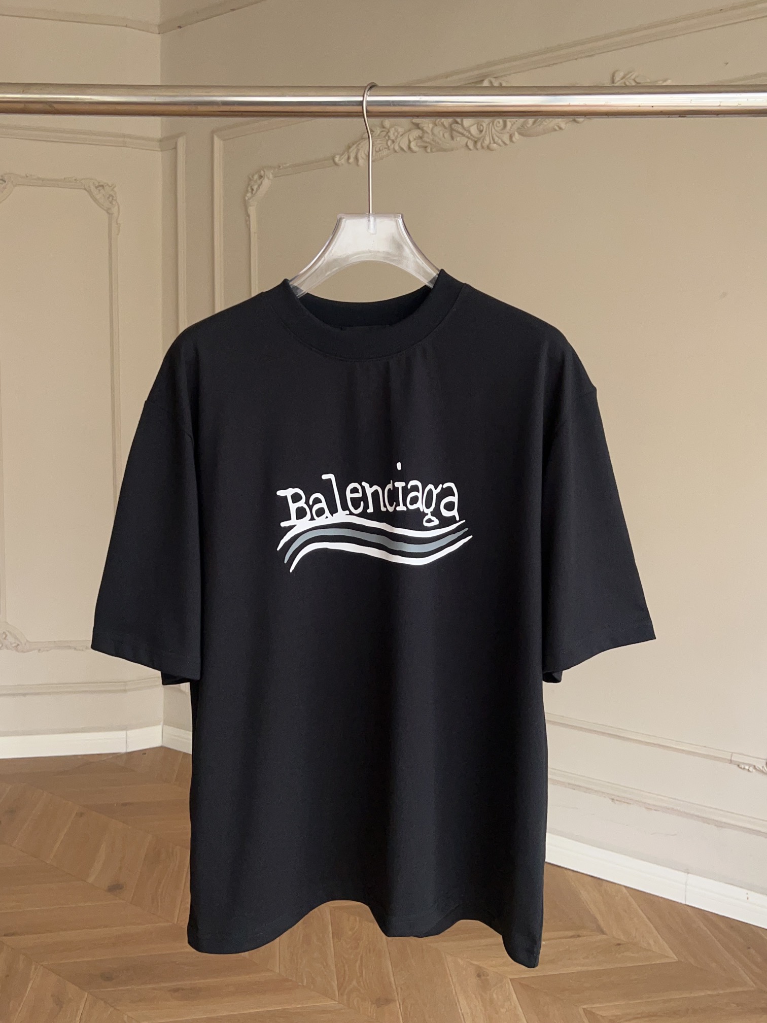 BALENCIAGA/ Paris World Short sleeve T-shirt