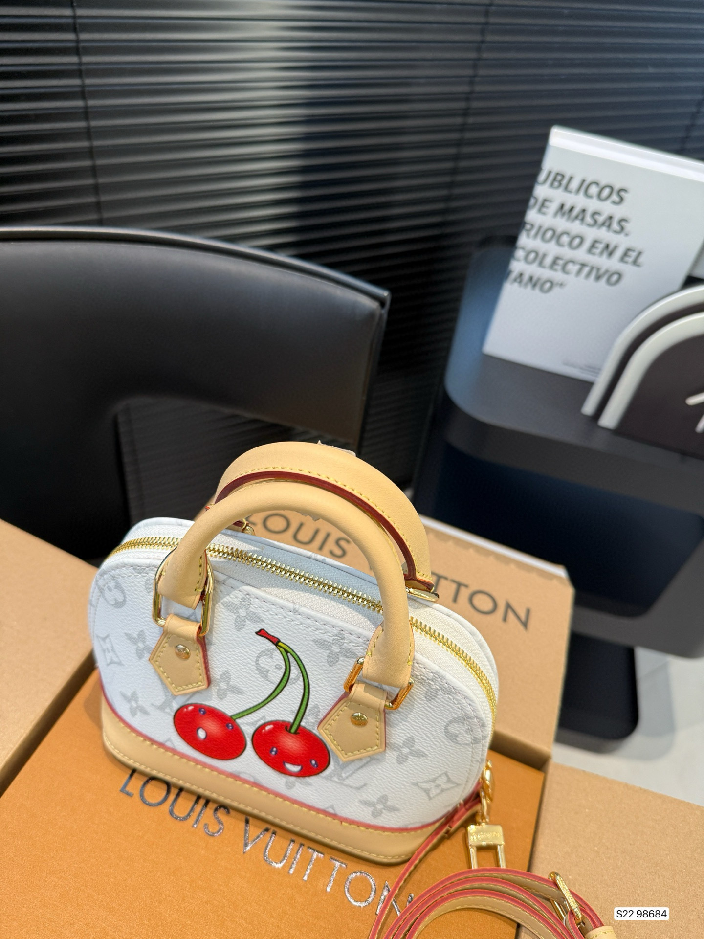 LV Mini Cherry Alma Bag
