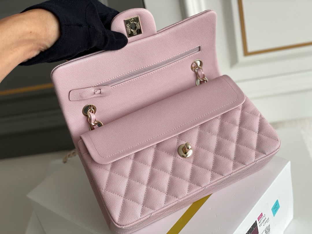 CHANEL Classic 11.12 Handbag Light Pink