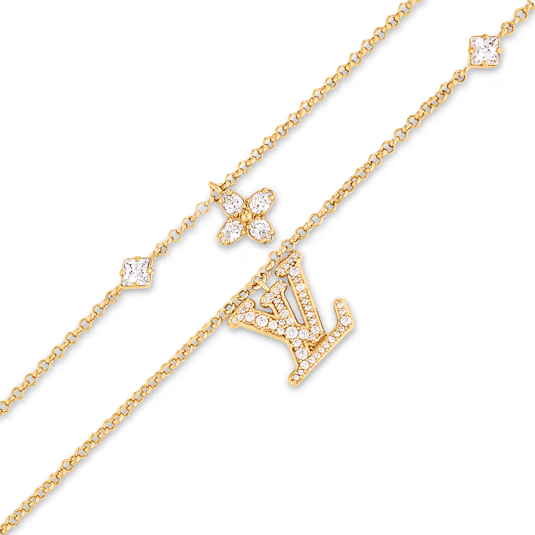 LOUIS VUITTON Lady LV Bracelet M1582A