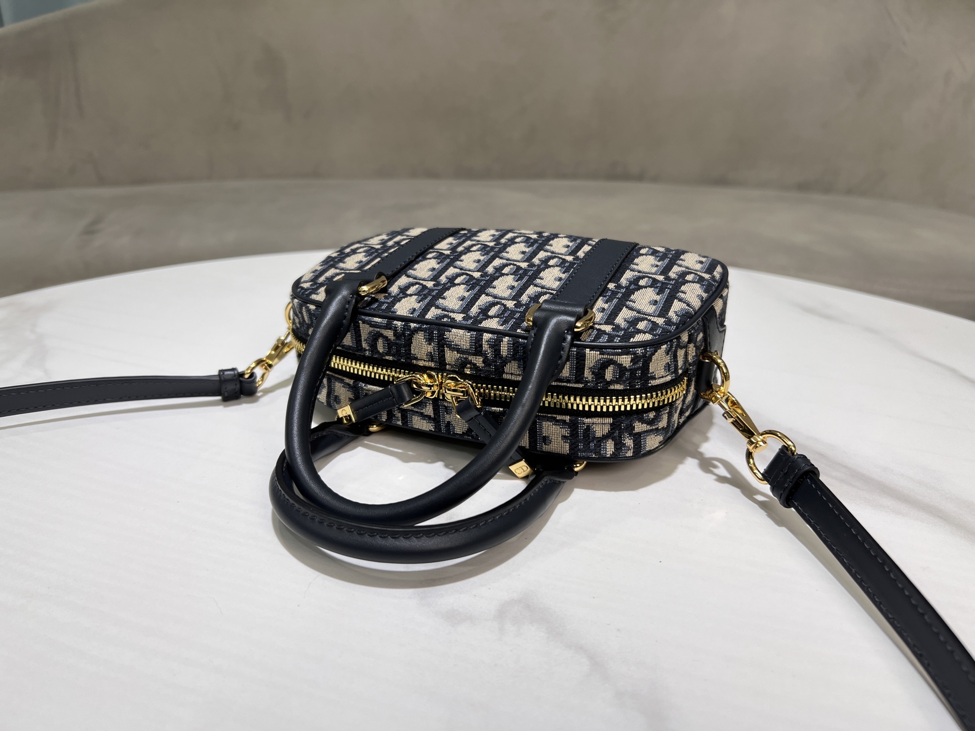 East-West Micro Bag Blue