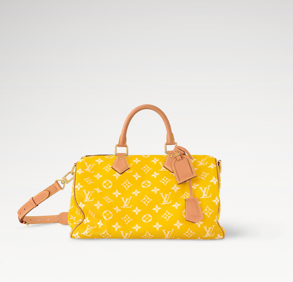 Speedy P9 Bandoulière 40 Jaune Mat M24419