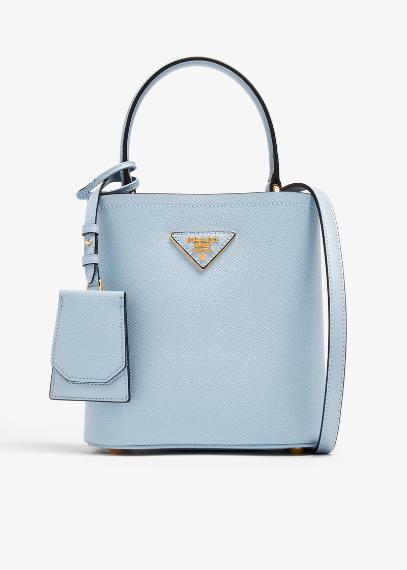 Prada 1BA212 Panier Saffiano Leather Bucket Bag
