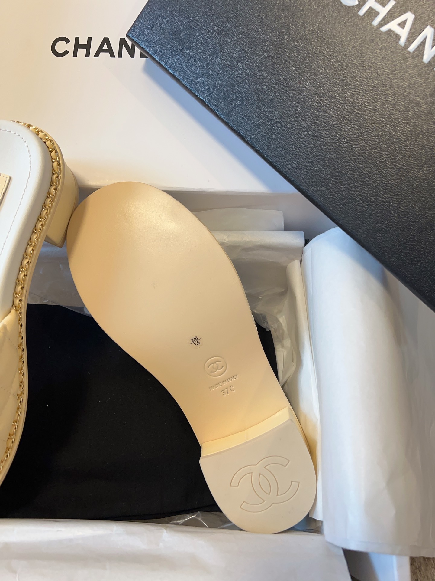 Chanel 25P Spring/Summer Lambskin Slides – New Arrival