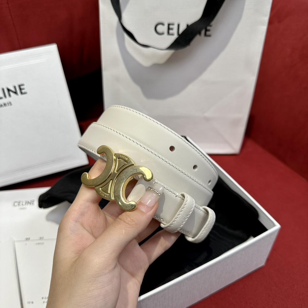 CELINE TRIOMPHE BELT