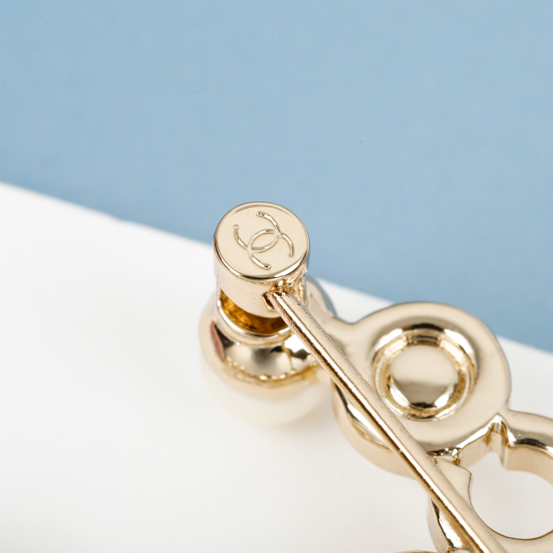 Chanel Pearl Brooch