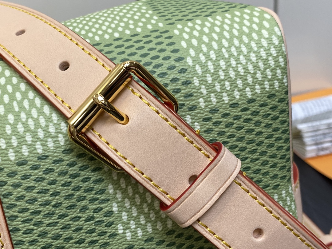 Louis Vuitton N40671 Keepall Bandoulière 35 Green