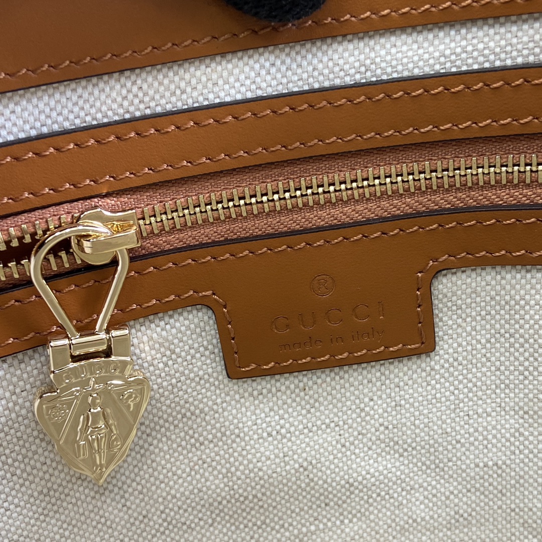 MINI BUCKET SHOULDER BAG-Brown-782908