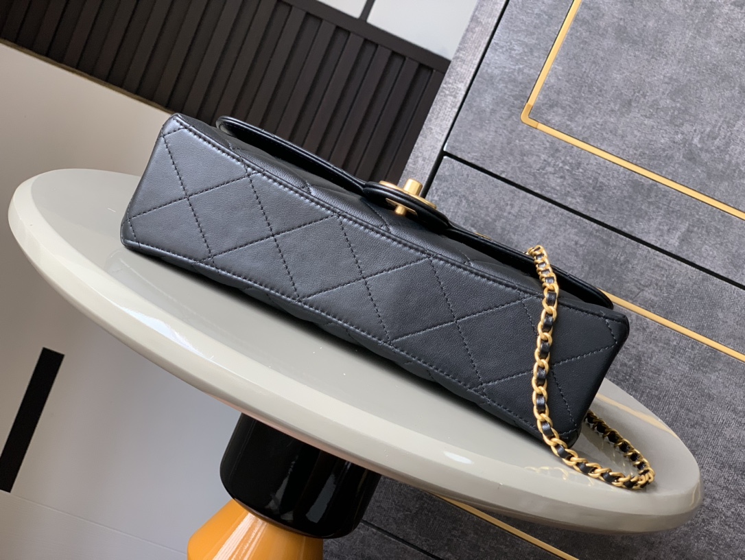 Chanel 25P Pearl Handle Flap Bag