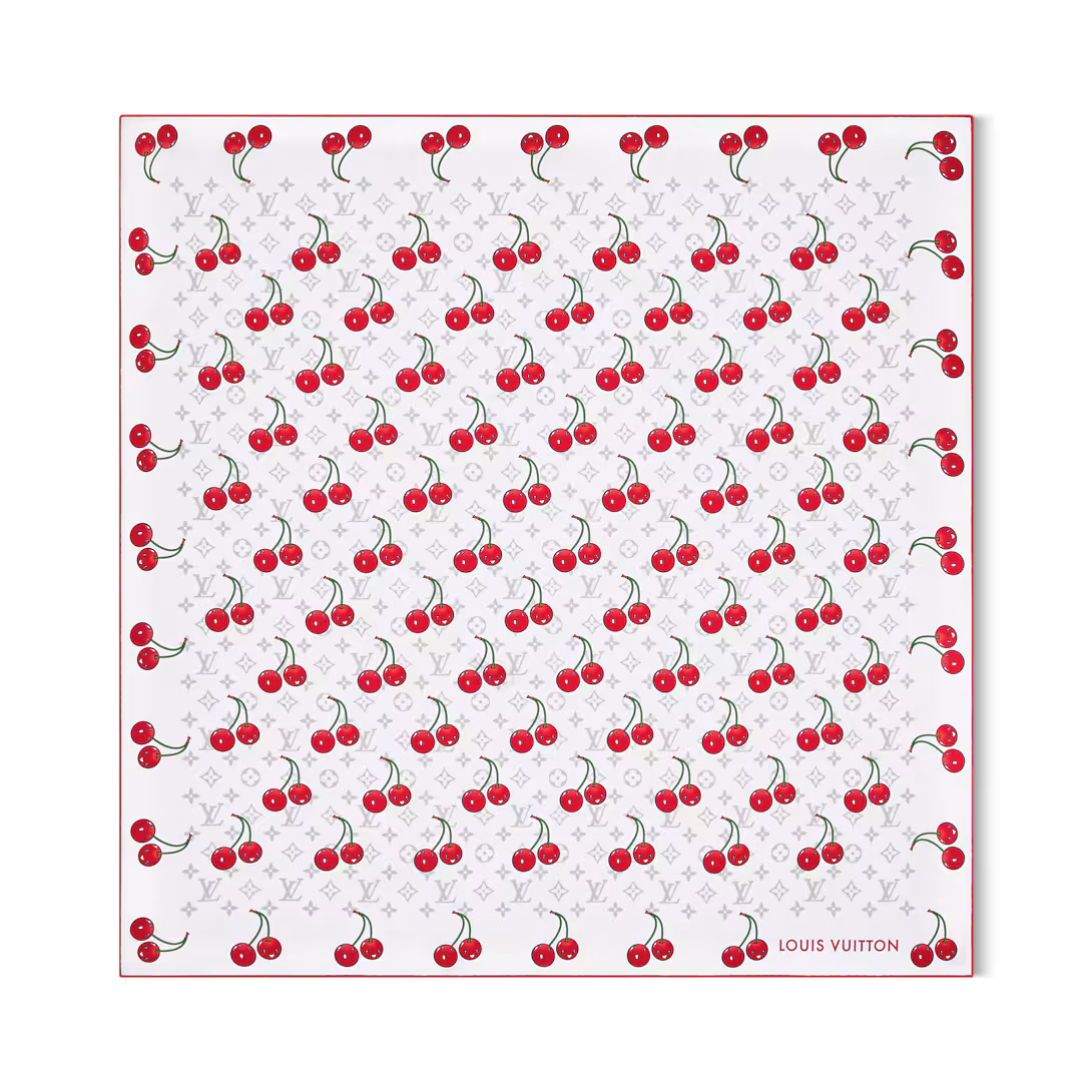 LV x TM M94966 Monogram Cerise Square 90