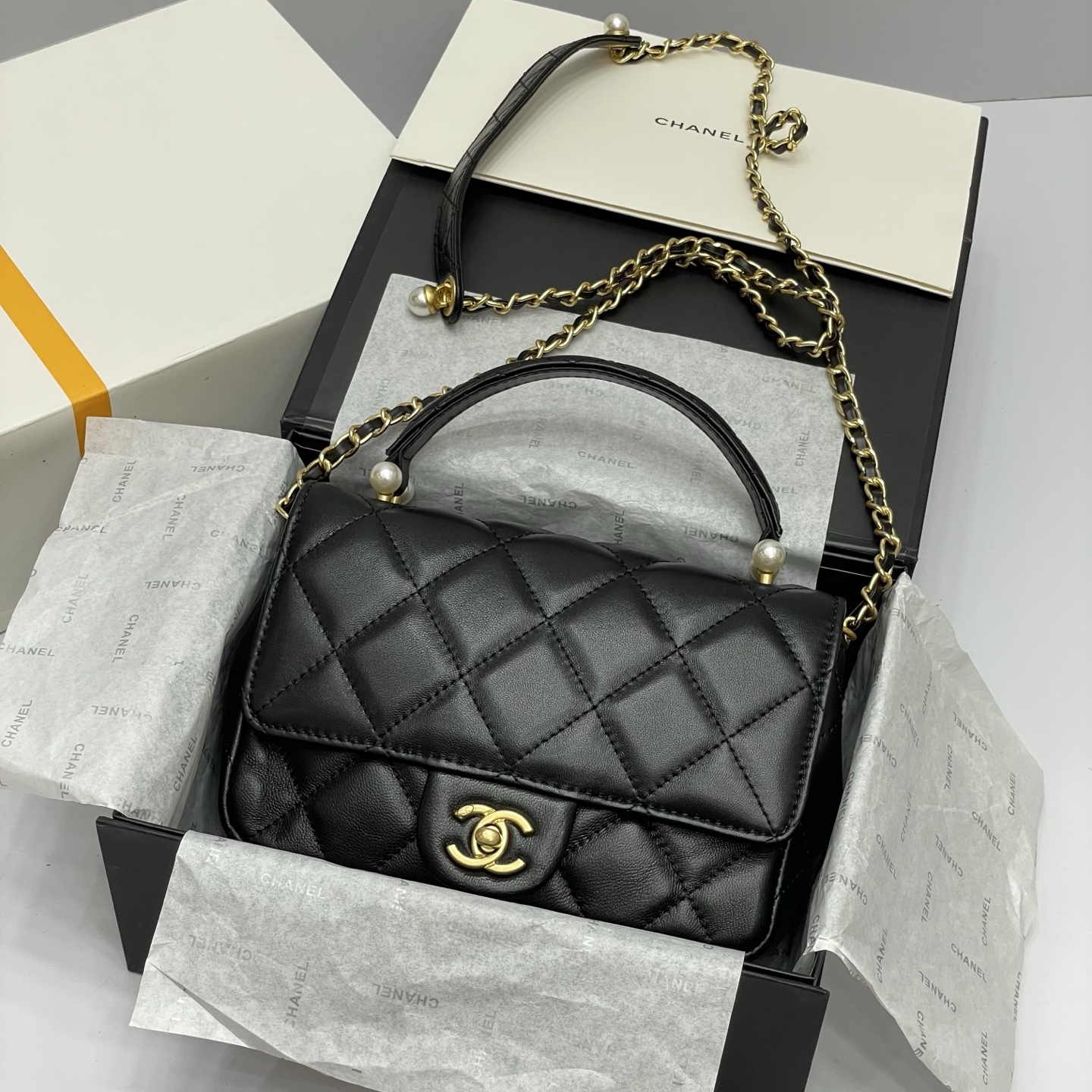 Chanel 25P New Pearl Flap Bag