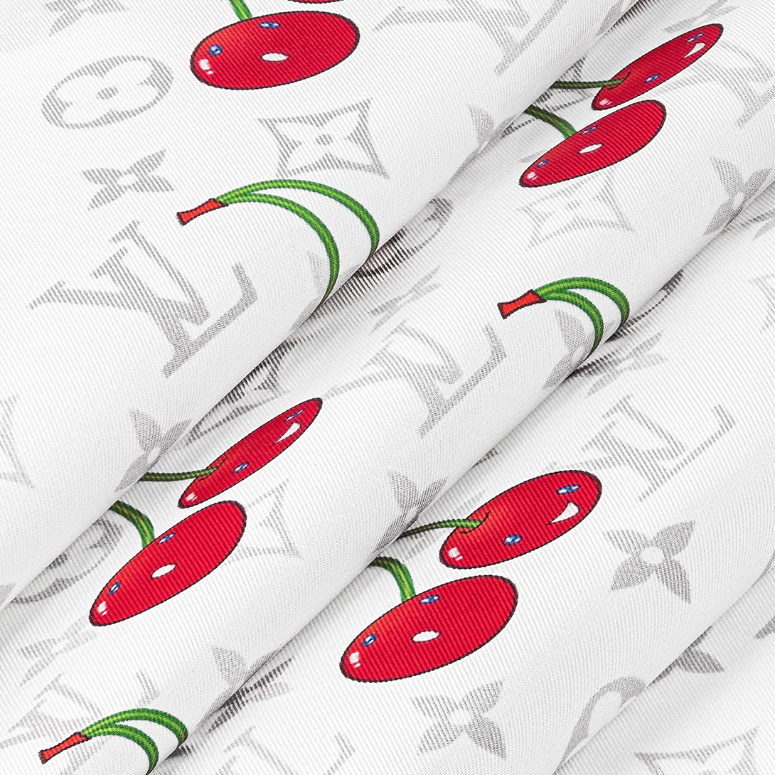 LV x TM M94966 Monogram Cerise Square 90