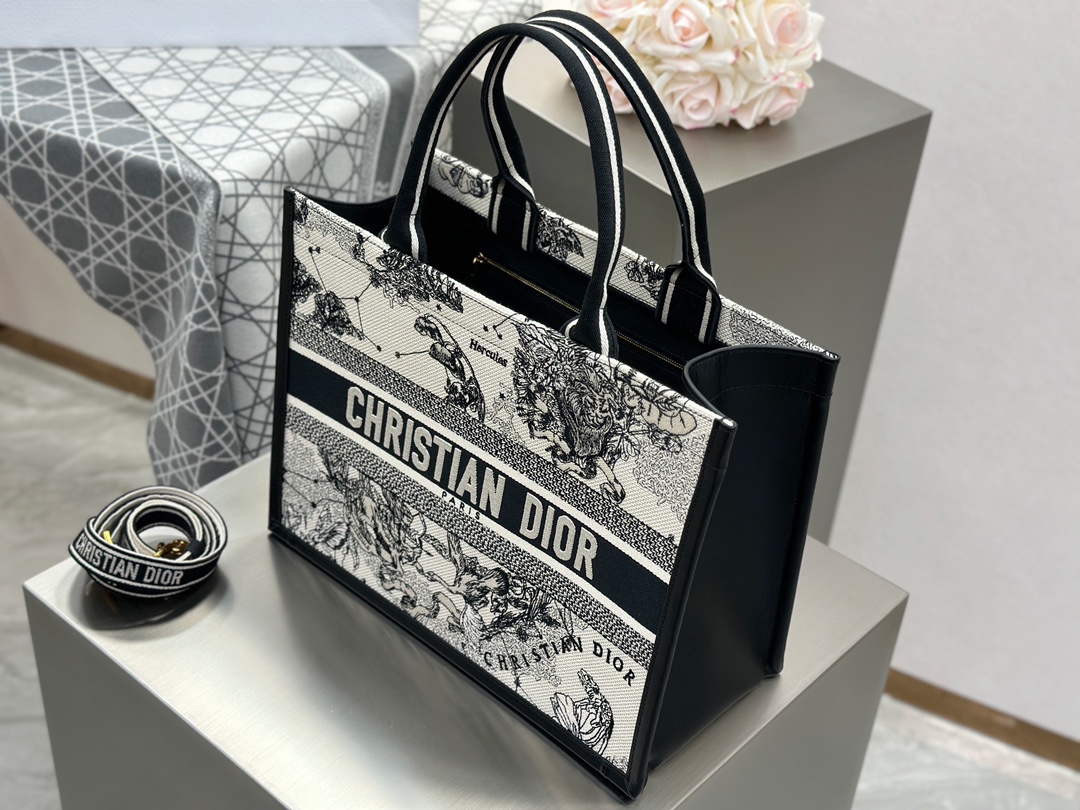 Black and white constellation bag