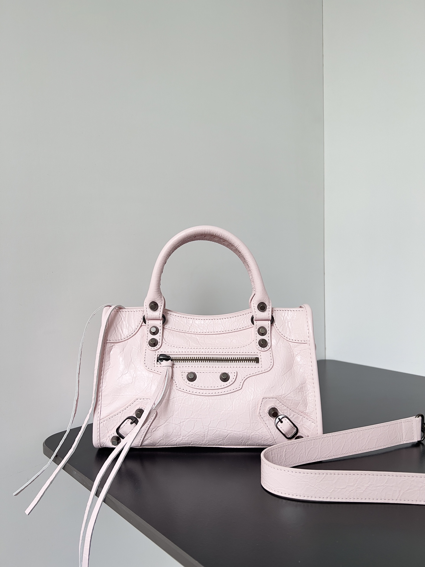 Balenciaga Le City Bag in Petal Pink