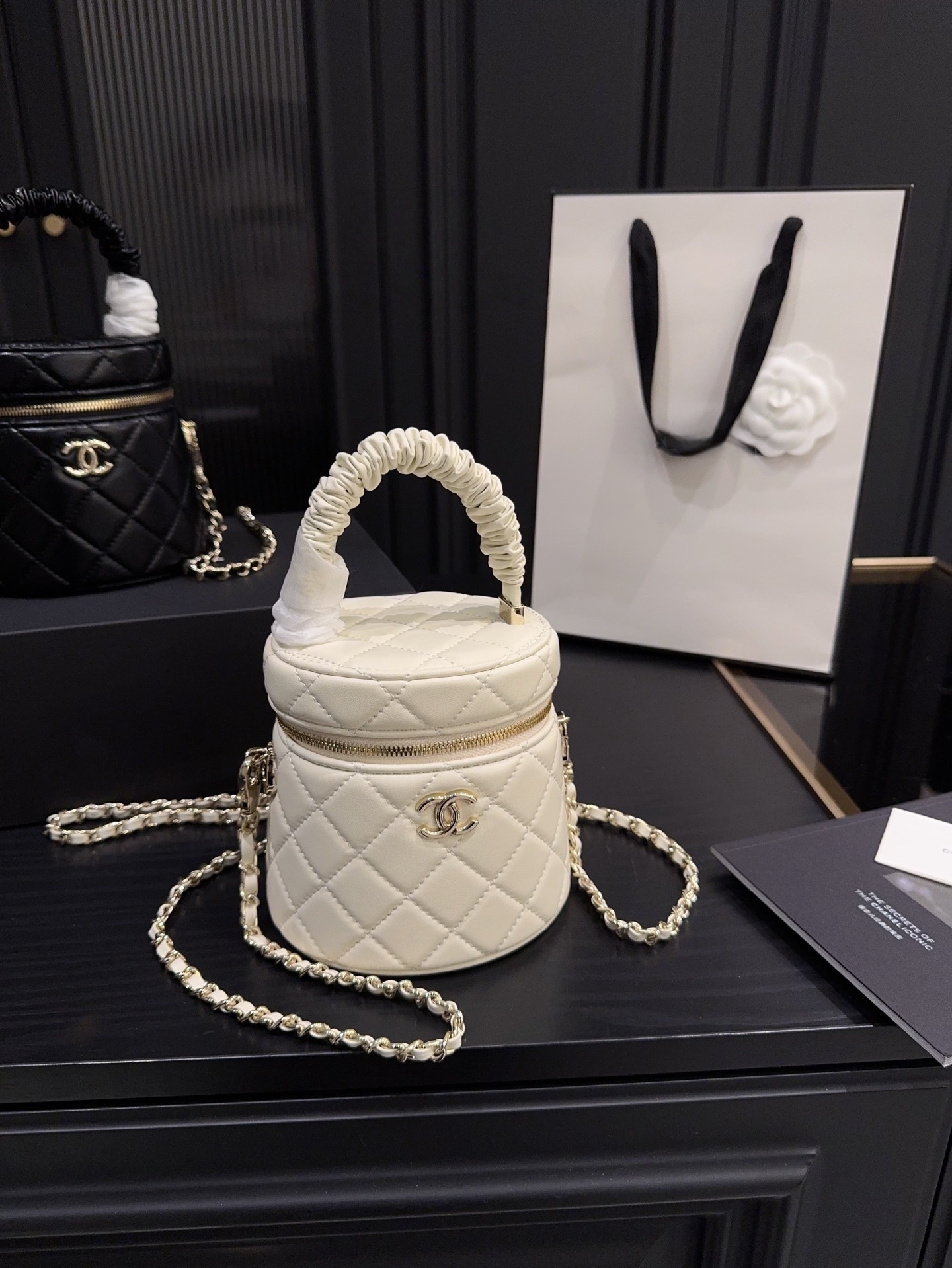 CHANEL Bucket Cosmetic Bag