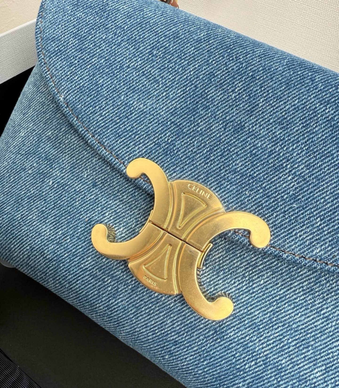 CELINE TEEN NINO Denim Bag