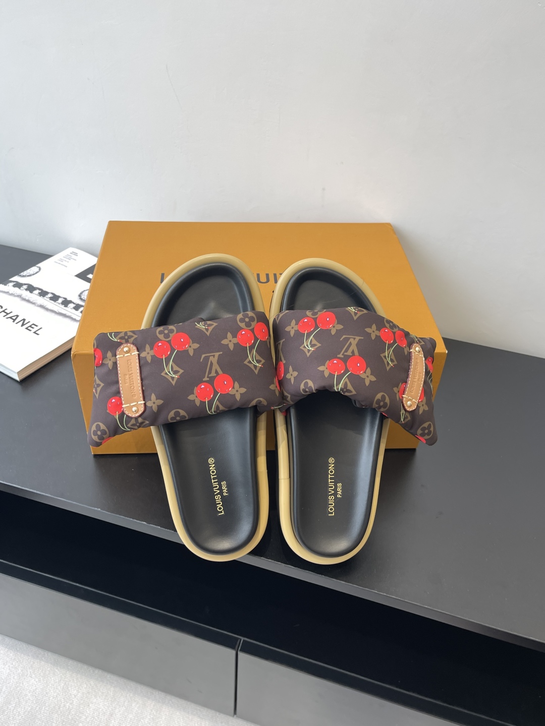 Louis Vuitton 2025 SS Cherry Collection – Summer Sandals