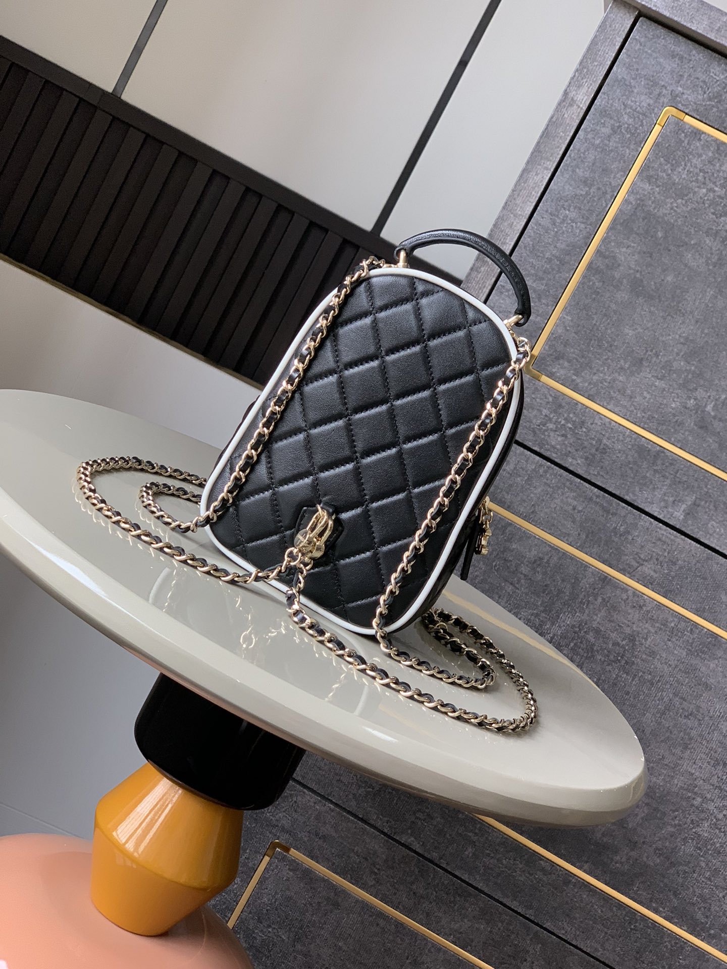 Chanel-Black- mini backpack