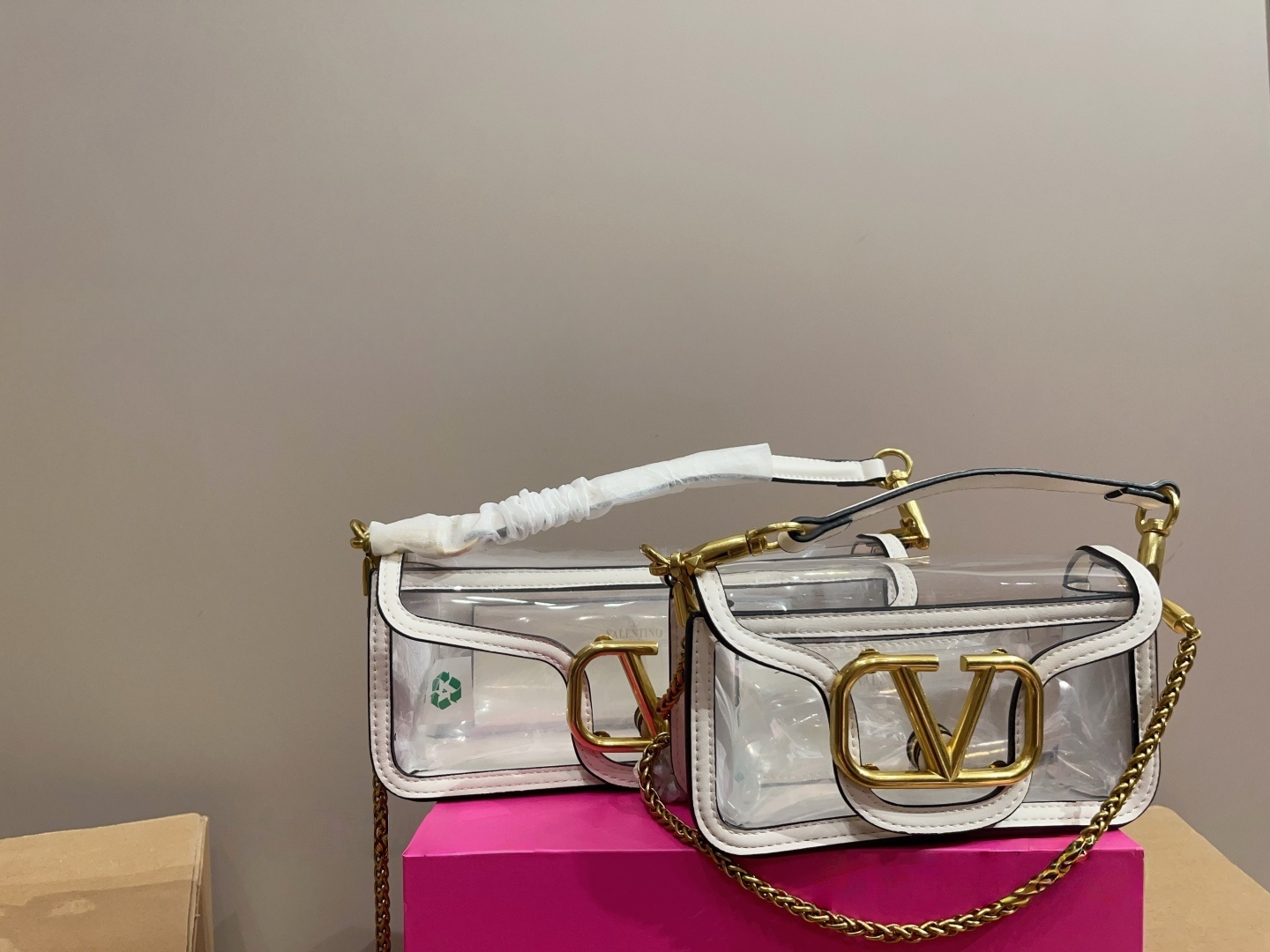 Valentino Garavani PVC satchel
