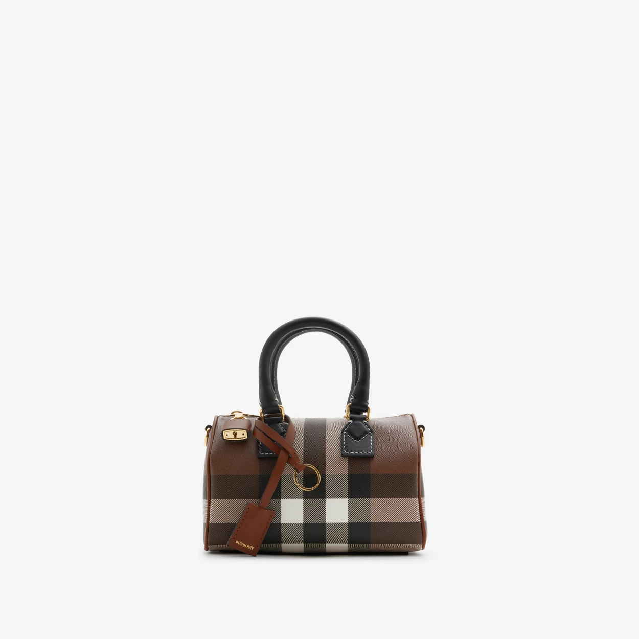 Mini Check Bowling Bag