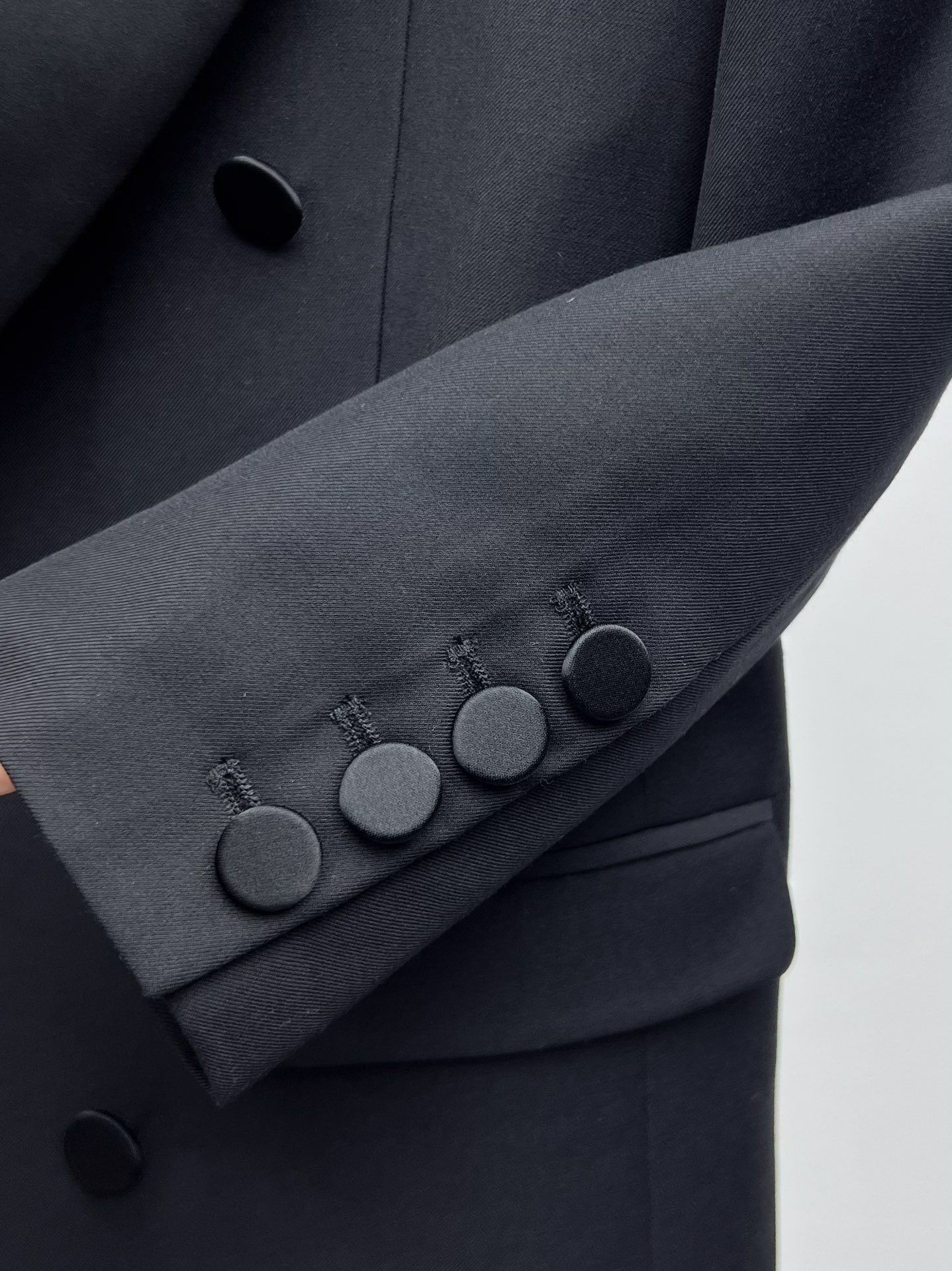 Saint Laurent-Inspired Double-Breasted Blazer