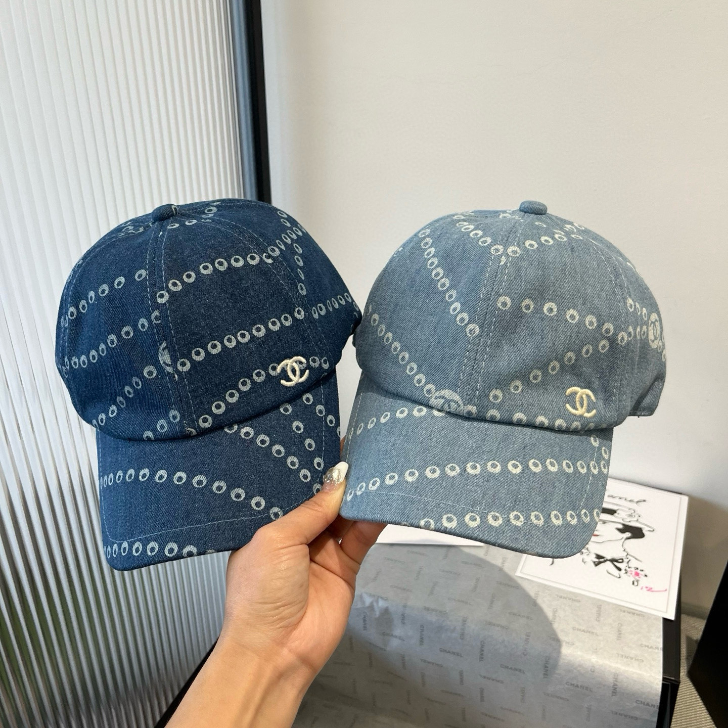 Chanel New Arrival Denim Baseball Cap