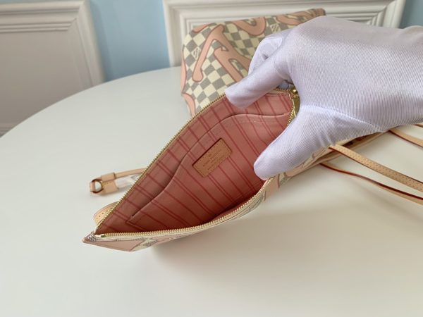 Louis Vuitton N41050 Damier Azur Tahitienne Neverfull MM