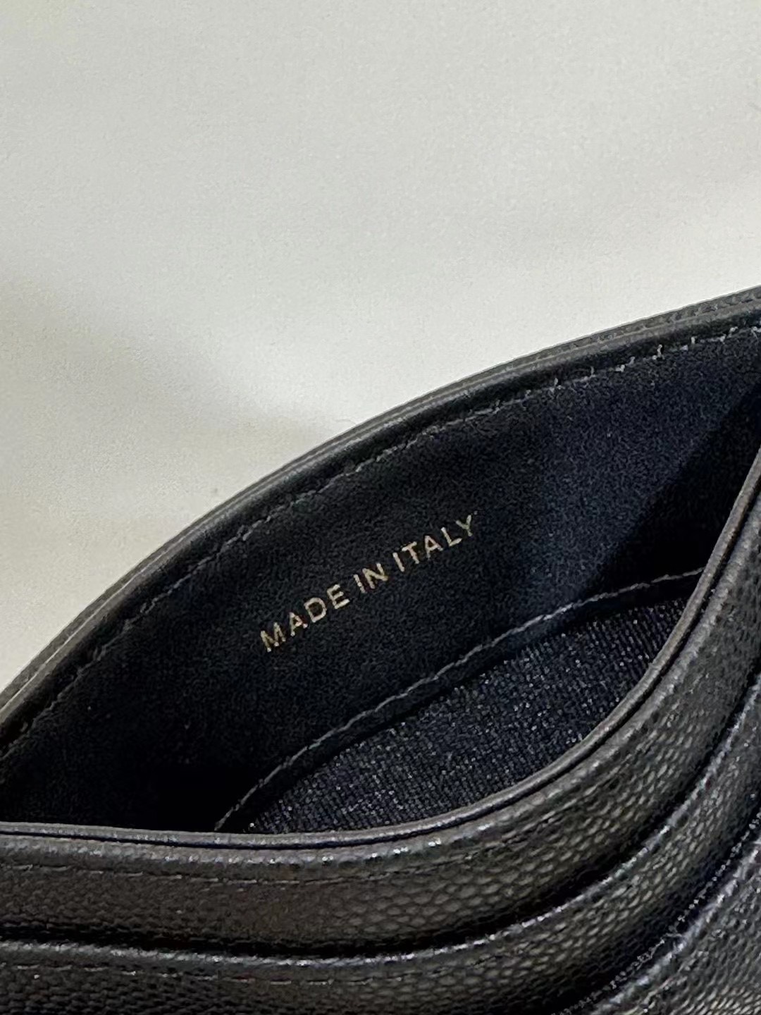 Chanel 23S new ultra-thin card case-black