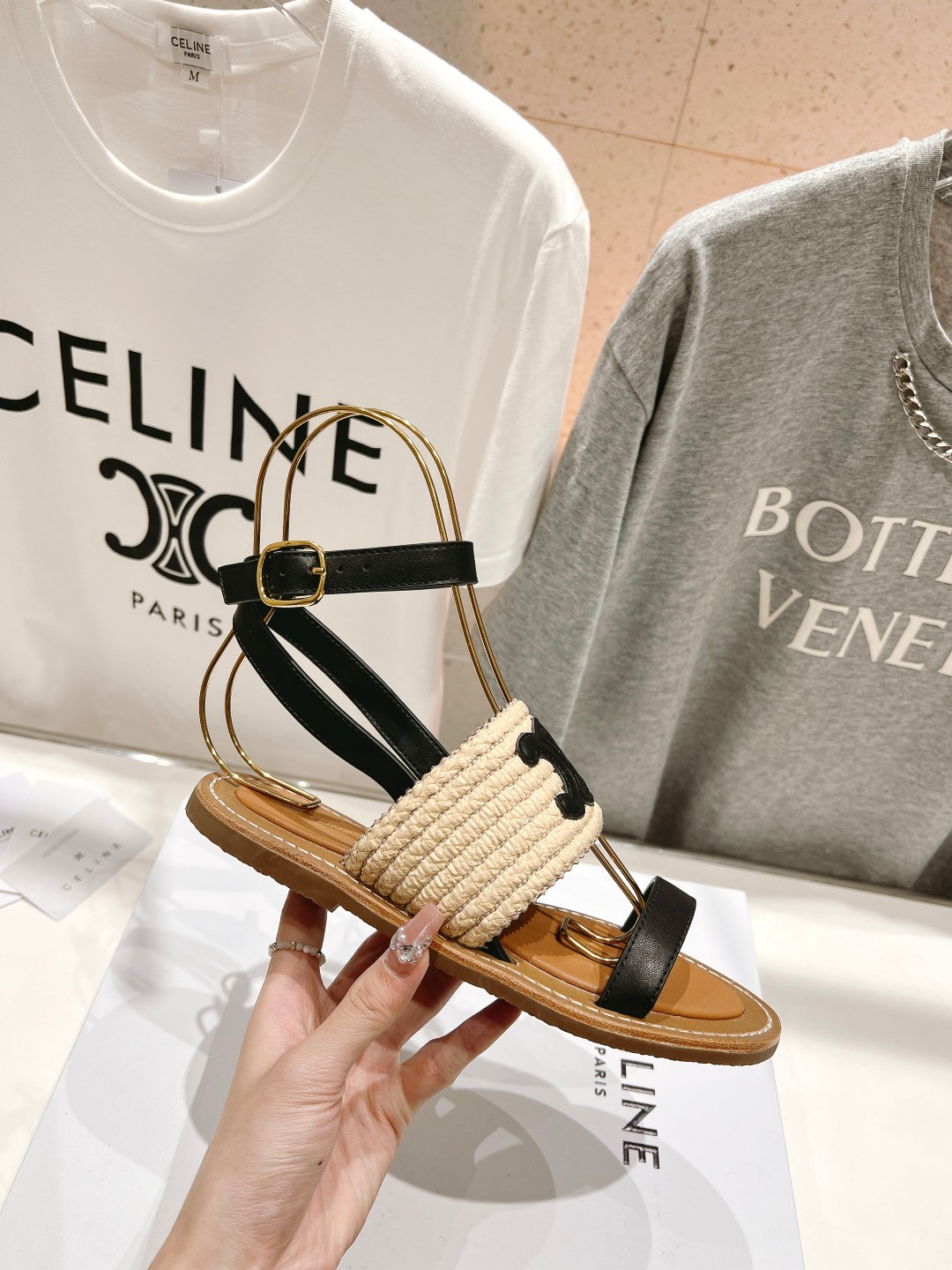 Celine 2025 Spring/Summer New Arc de Triomphe Logo Slides