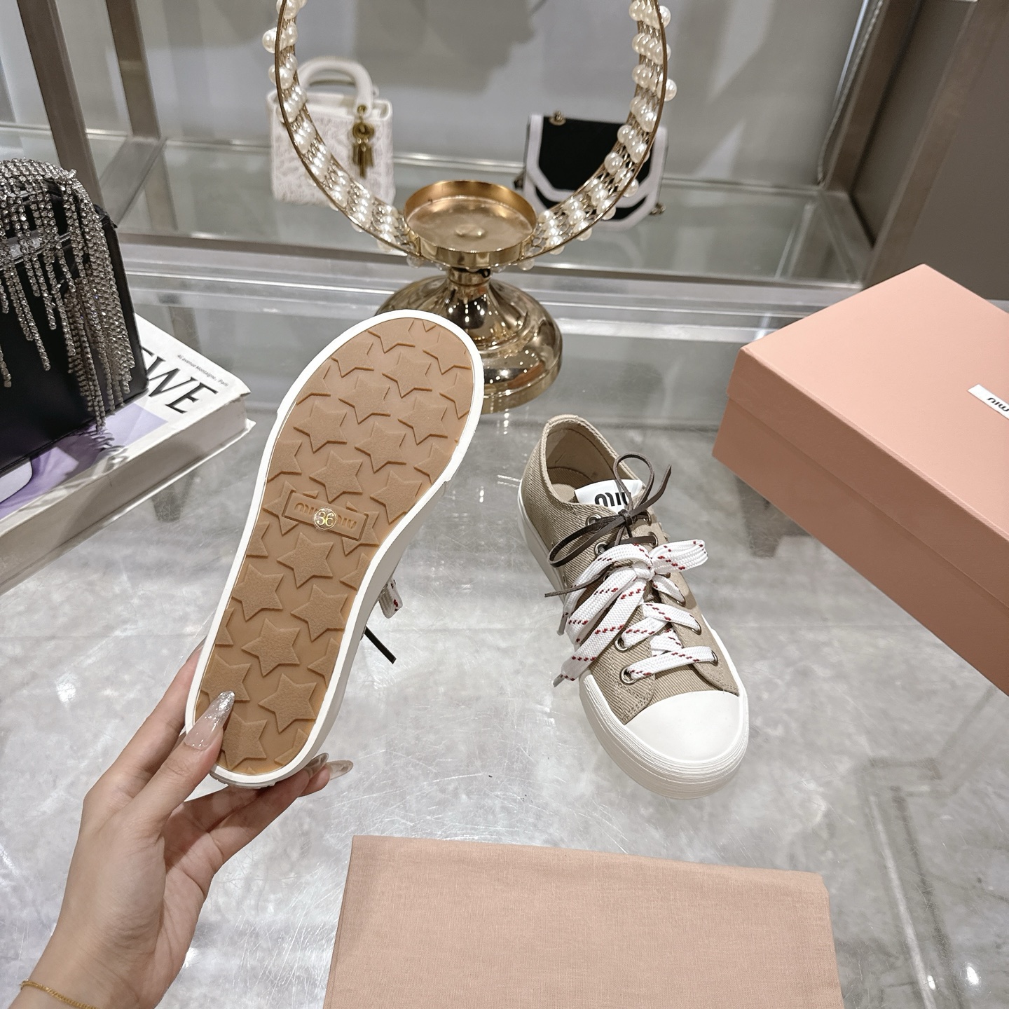 MIU MIU SS Retro Sneakers