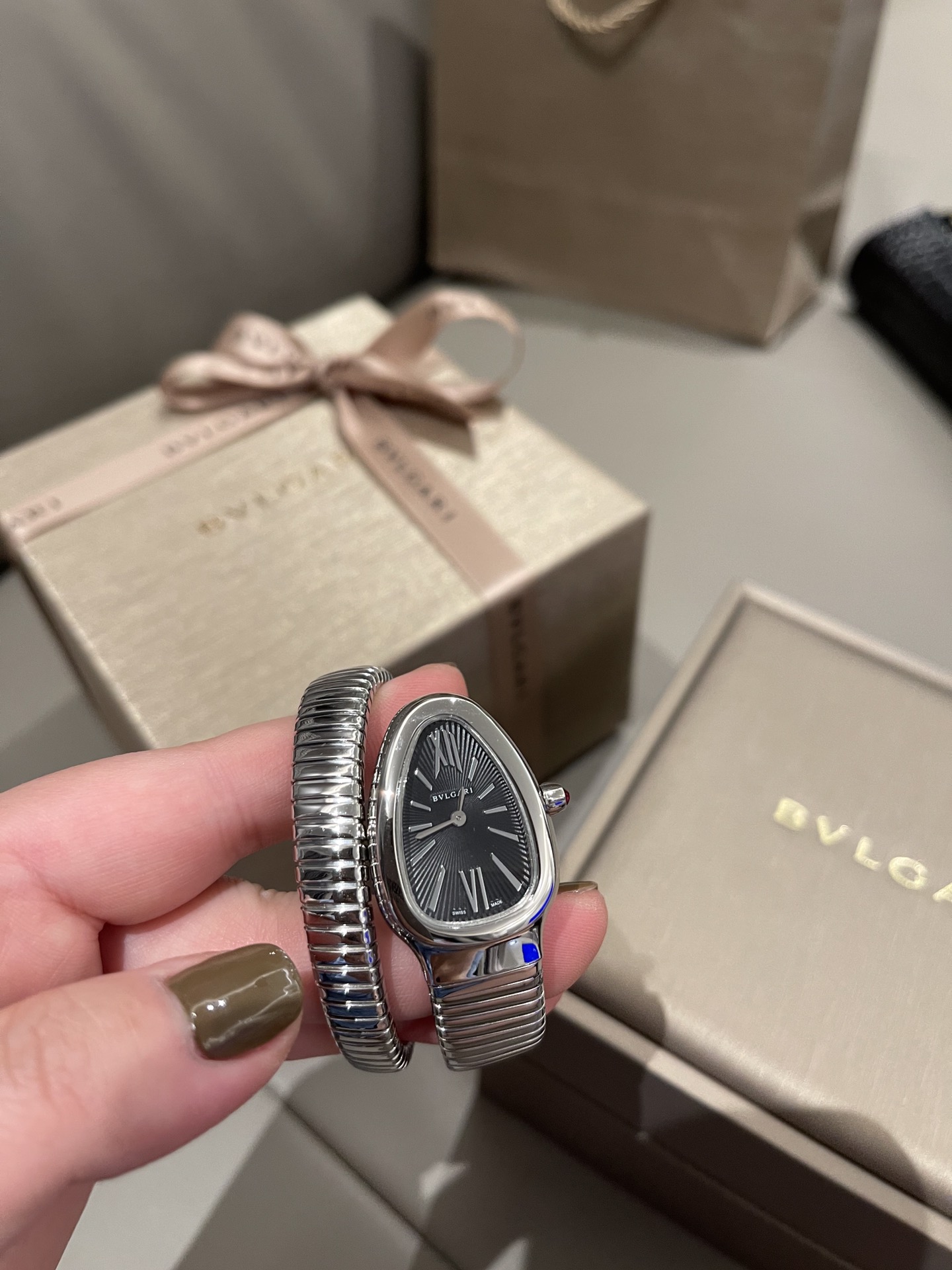 Serpenti Tubogas watch