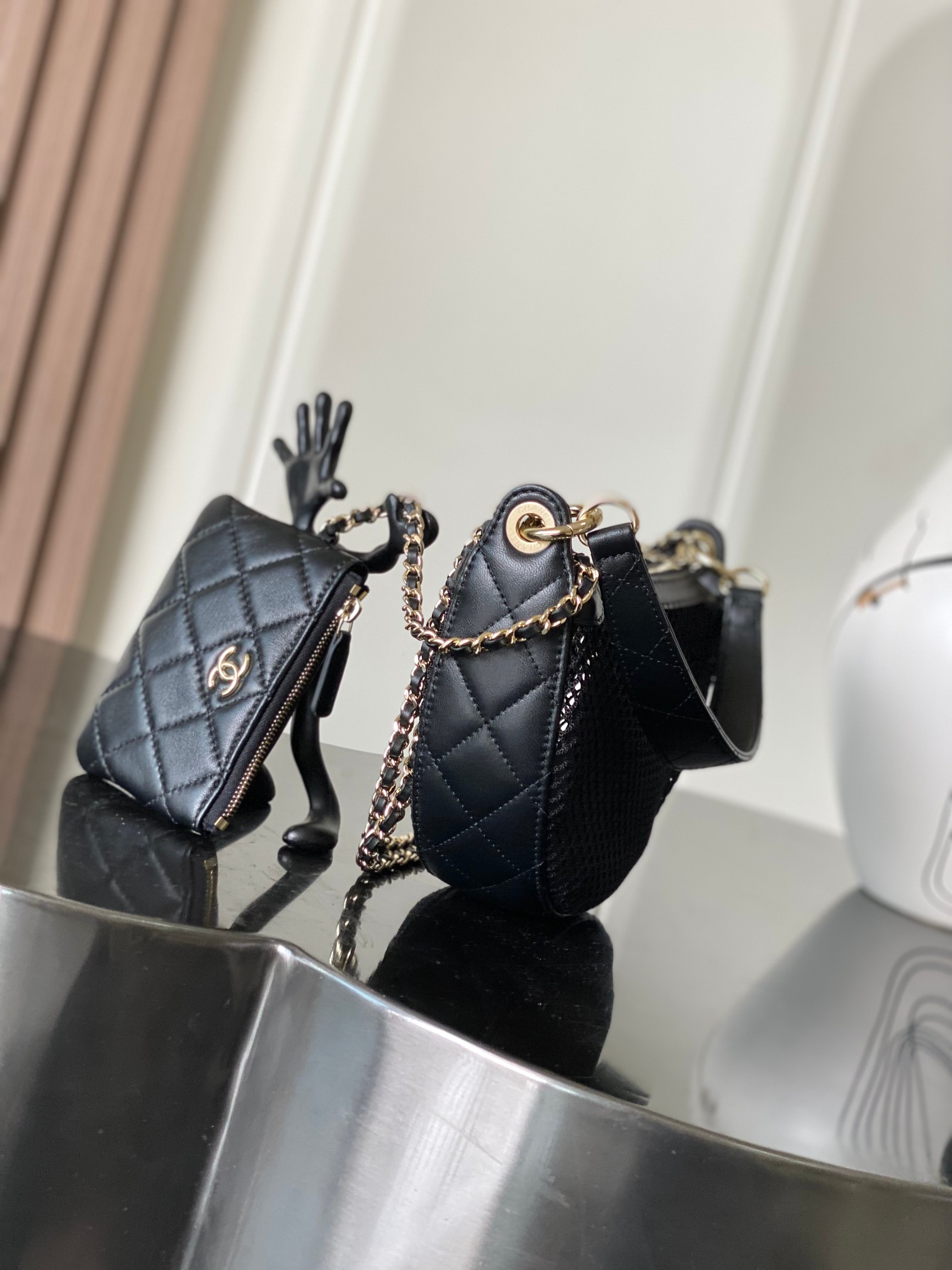 CHANEL 25S Half-Moon Bag