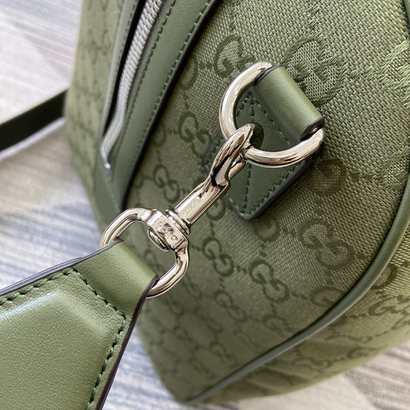 GUCCI GG canvas large duffle bag