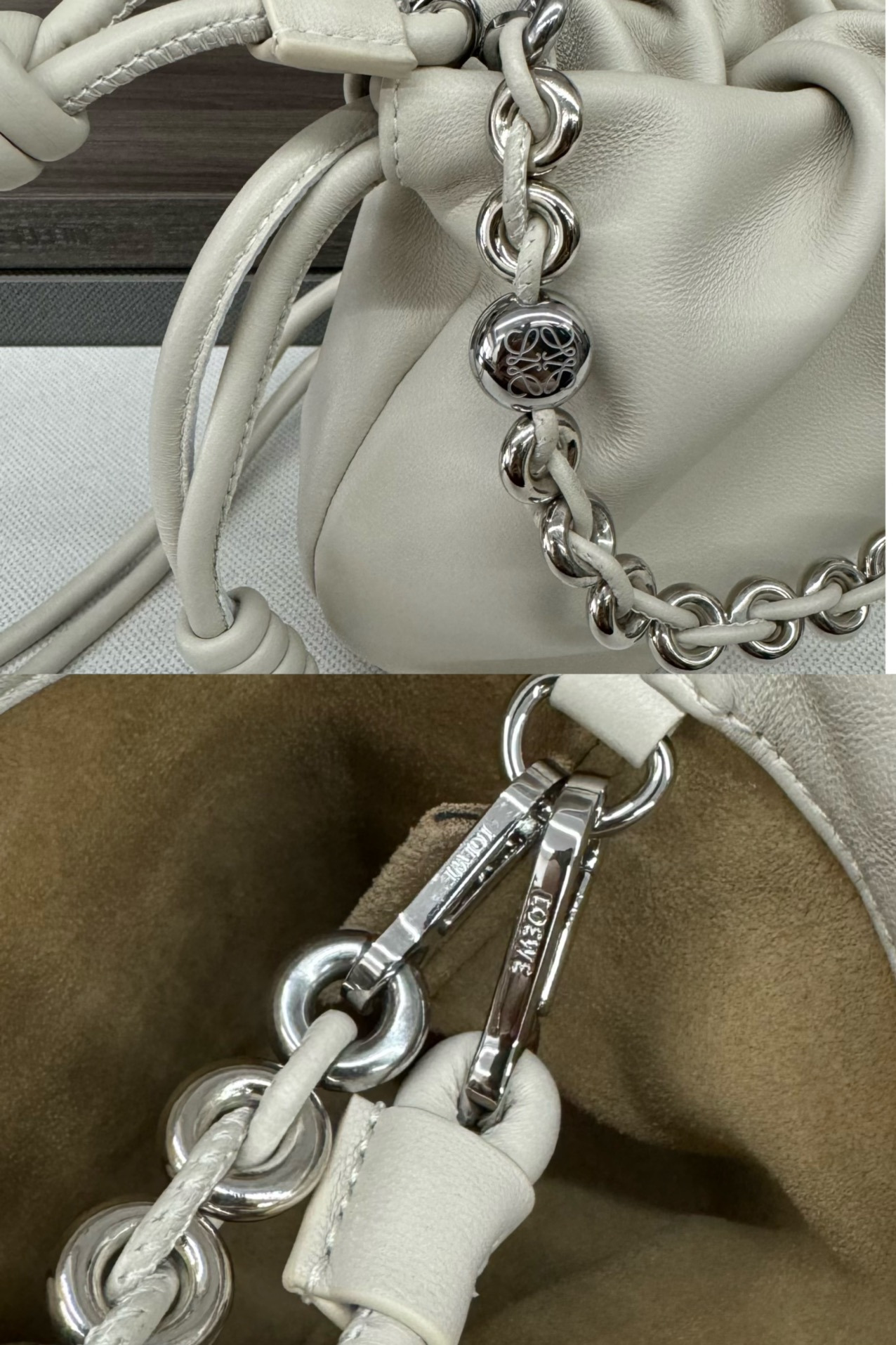 Medium Flamenco purse in mellow nappa lambskin